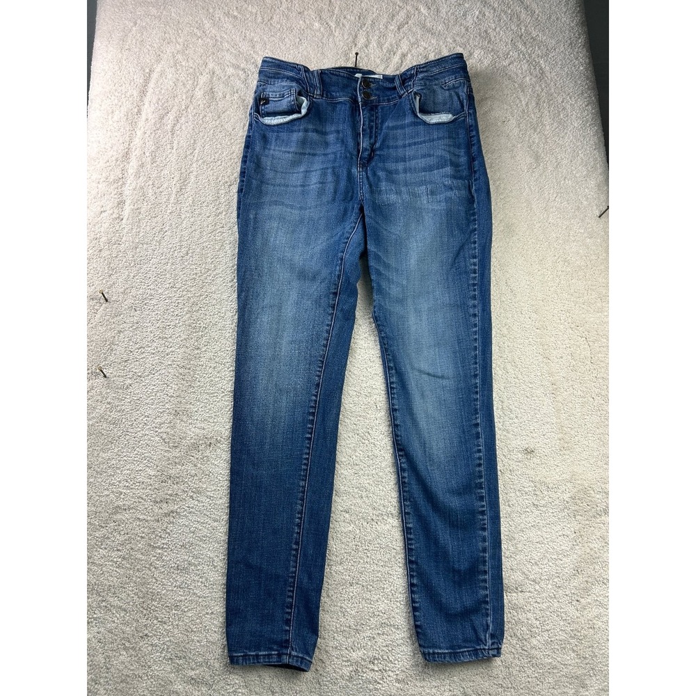 KanCan Women's Jeans Blue Wash Size 15/31 Stretch Skinny Fit